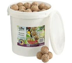 Dehner Natura Wildvogelfutter, Große Beeren-Knödel, Ohne Netz, 100 Stück Je 100 Gramm (10 Kg) -Natur Garten Verkauf 0bdd228d14246949d286931a6d3d0546
