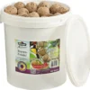 Dehner Natura Wildvogelfutter, Große Beeren-Knödel, Ohne Netz, 100 Stück Je 100 Gramm (10 Kg) -Natur Garten Verkauf 14527ccd650aa3296da0a8eda76d5b98