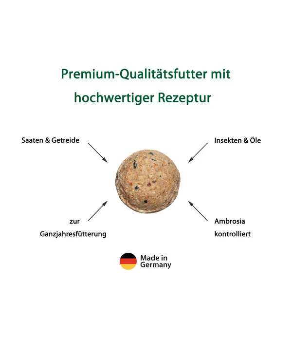 Dehner Natura Insekten-Knödel, Ohne Netz, 100 Stk. Je 100 G 9 Dehner Natura Insekten-Knödel, Ohne Netz, 100 Stk. Je 100 G – Bild 7