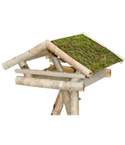 Dehner Natura Futterhaus Moosdach, Ca. B60/H130/T60 Cm -Natur Garten Verkauf 2383958 WE FS 002 PatkarVogelfutterhausMoosdach