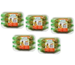 Dehner Natura Wildvogelfutter, Futterstangen Mit Nuss, 5 X 3 Stück (1050 G)