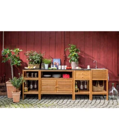 Dehner Schrank Southampton, 100 X 50 X 90 Cm -Natur Garten Verkauf 2806644 WE MO 001 OutdoorKuechesouthhampton