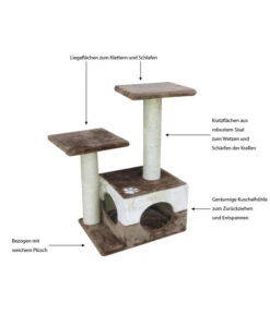Dehner Kratzbaum Mia -Natur Garten Verkauf 3066909 WE IG 001 DehnerMarkenqualitaetKratzbaumMia