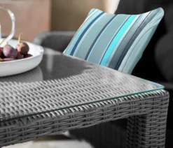 Dehner Geflechtlounge Toska, 4-teilig, Polyrattan, Grau, Inkl. Polster 25 Dehner Geflechtlounge Toska, 4-teilig, Polyrattan, Grau, Inkl. Polster -Natur Garten Verkauf 34ebf58acfb6ecf28edb5d87a0674420