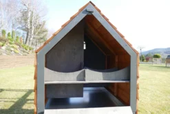 Dehner Hühnerstall Megi, Mit Freilaufgehege, Ca. 199 X 76 X 122 Cm, Tannenholz, Hellbraun -Natur Garten Verkauf 37e512f5cfe9227ca9e83a7d1b43e77d