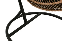 Dehner Hängesessel Venezia, Ca. 197 X 82.5 X 101.5 Cm, Stahl/Polyester, Schwarz/beige -Natur Garten Verkauf 3c64087430f12275fbfa48e5c5dc6128