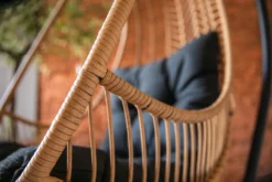 Dehner Hängesessel Venezia, Ca. 197 X 82.5 X 101.5 Cm, Stahl/Polyester, Schwarz/beige -Natur Garten Verkauf 3f86f6d8e2cd20b7d9e9ddef246cd963