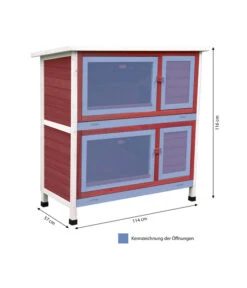 Dehner Kaninchenstall Landhaus, Mit Wärmedämmung, Ca. B114/H116/T57 Cm 17 Dehner Kaninchenstall Landhaus, Mit Wärmedämmung, Ca. B114/H116/T57 Cm -Natur Garten Verkauf 4045258 WE BG 001 DehnerKaninchenstallLandhausMG