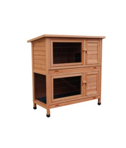 Dehner Kaninchenstall Original, Ca. B114/H116/T57 Cm -Natur Garten Verkauf 4050621 WE FS 002 DehnerkaninchenstallOriginal