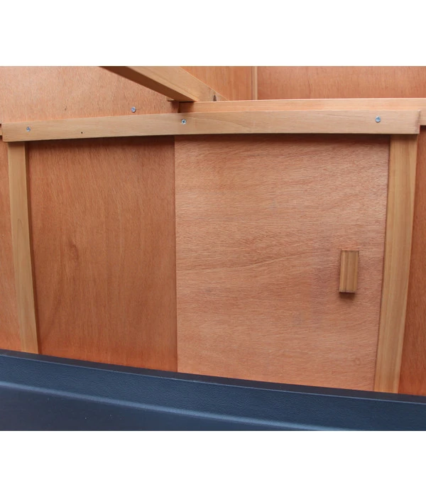 Dehner Kaninchenstall Villa, Ca. B115/H112/T97 Cm 8 Dehner Kaninchenstall Villa, Ca. B115/H112/T97 Cm – Bild 6