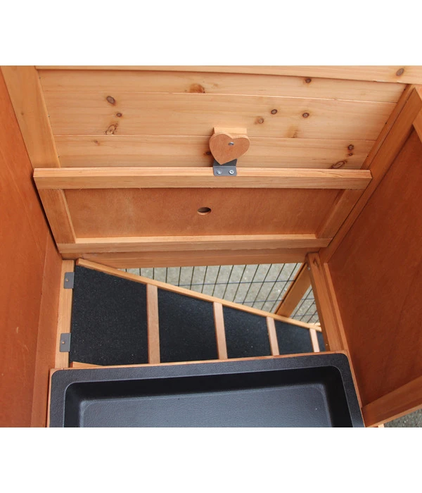 Dehner Kaninchenstall Villa, Ca. B115/H112/T97 Cm 9 Dehner Kaninchenstall Villa, Ca. B115/H112/T97 Cm – Bild 7