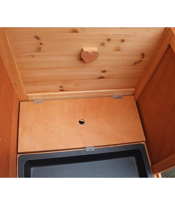 Dehner Kaninchenstall Villa, Ca. B115/H112/T97 Cm 10 Dehner Kaninchenstall Villa, Ca. B115/H112/T97 Cm – Bild 8