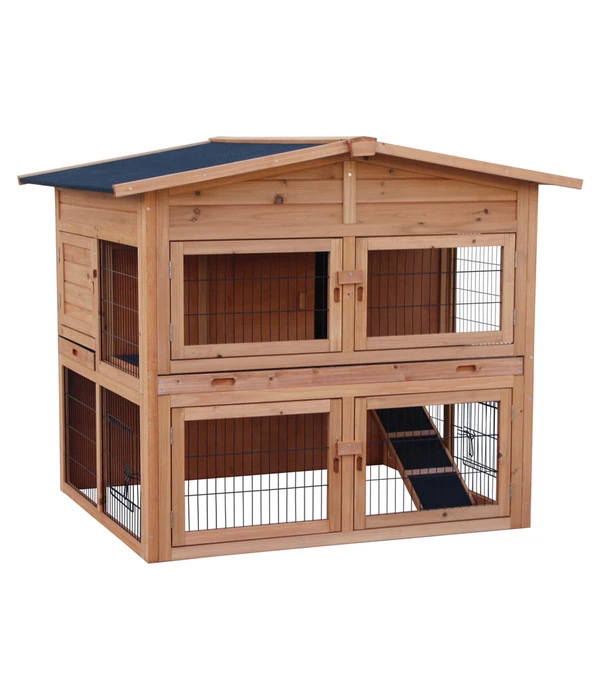 Dehner Kaninchenstall Villa, Ca. B115/H112/T97 Cm 3 Dehner Kaninchenstall Villa, Ca. B115/H112/T97 Cm