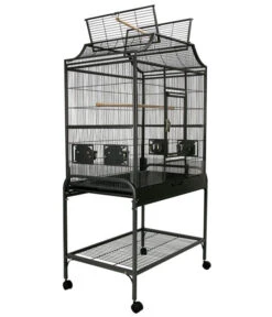 Dehner Vogelvoliere Paola, Ca. B86/H155/T55,5 Cm -Natur Garten Verkauf 4075412 WE DE 001 DehnerVolierePaola