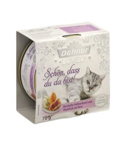 Dehner Premium Lovely Nassfutter Für Katzen Schön, Dass Du Da Bist! -Natur Garten Verkauf 4096517 WE D 002 DehnerLovelySchoendasdudabist70g