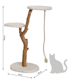 Dehner Premium Lovely Natur-Kratzbaum Erklimmen & Erholen, Ca. B40/H99-109/T50 Cm 7 Dehner Premium Lovely Natur-Kratzbaum Erklimmen & Erholen, Ca. B40/H99-109/T50 Cm -Natur Garten Verkauf 4124707 WE BG 001 DehnerLovelyNaturKatzenkratzbaumNero