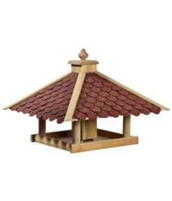 Dehner Natura Futterhaus Brixen, Inkl. Ständer, Ca. B68/H144/T62 Cm -Natur Garten Verkauf 4150769 WE D 001 DehnerVogelhausBrixen