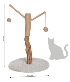 Dehner Premium Lovely Natur-Kratzbaum Auspowern & Ausspannen -Natur Garten Verkauf 4160412 WE BG 001 DehnerLovelyKratzbaumNaturAuspowernUndAusspannen