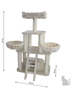 Dehner Lieblinge Kratzbaum Mila -Natur Garten Verkauf 4161014 WE BG 001 DehnerMarkenqualitaetKatzenkratzbaumMila