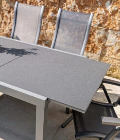 Dehner Ausziehtisch Chicago, Ca. B160-210/H74/T90 Cm -Natur Garten Verkauf 4210381 WE DE 001 DehnertischChicagoNEU