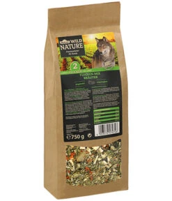 Dehner Wild Nature BARF-Ergänzungsfutter Für Hunde Flocken-Mix Kräuter