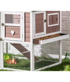 Dehner Nagerheim Happy Home Castel, Braun, Ca. B106/H108/T103 Cm -Natur Garten Verkauf 4261574 WE DE 001 Dehner NagerheimCastel