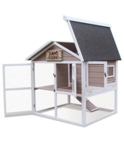 Dehner Nagerheim Happy Home Castel, Braun, Ca. B106/H108/T103 Cm -Natur Garten Verkauf 4261574 WE DE 005 Dehner HappyHomeNagerheimCastel