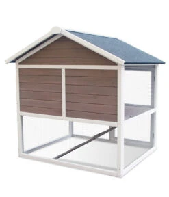 Dehner Nagerheim Happy Home Castel, Braun, Ca. B106/H108/T103 Cm -Natur Garten Verkauf 4261574 WE FS 004 DehnerHappyHomeNagerheimCastel