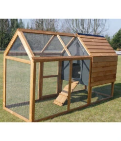 Dehner Hühnerstall Megi, Ca. B199/H122/T76 Cm -Natur Garten Verkauf 4287520 WE DE 001 DehnerHuehnerstallMegi