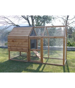 Dehner Hühnerstall Megi, Ca. B199/H122/T76 Cm -Natur Garten Verkauf 4287520 WE MO 001 DehnerHuehnerstallMegi