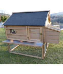 Dehner Hühnerstall Mondalay, Ca. B203/H122/T153 Cm -Natur Garten Verkauf 4287835 WE DE 001 DehnerHuehnerstallMondaly