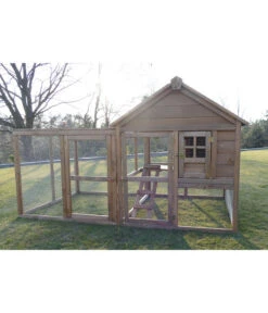 Dehner Hühnerstall Mondalay, Ca. B203/H122/T153 Cm -Natur Garten Verkauf 4287835 WE D 002 DehnerHuehnerstallMondalay