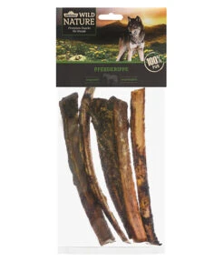 Dehner Wild Nature Hundesnack Pferderippe, 200 G