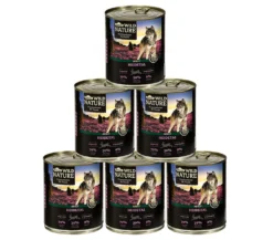 Dehner Wild Nature Hundefutter Adult, Heidetal, 6 X 800 G (4.8 Kg)