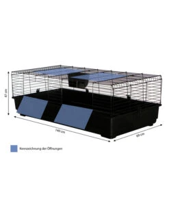 Dehner Nagerheim Peppy, Ca. B140/H47/T69 Cm -Natur Garten Verkauf 4429536 WE BG 001 DehnerMarkenqualitaetHasenkaefigPeppyy