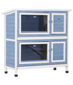 Dehner Kaninchenstall Original Mit Wärmedämmung, Ca. B114/H116/T57 Cm