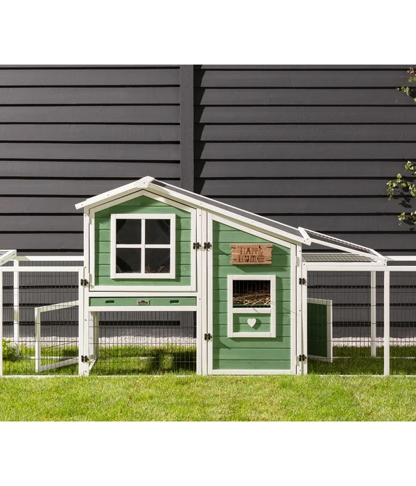 Dehner Nagerheim Happy Home Tempio Inkl. Freigehege Monumento, Ca. B340/H120/T78 Cm 8 Dehner Nagerheim Happy Home Tempio Inkl. Freigehege Monumento, Ca. B340/H120/T78 Cm – Bild 6