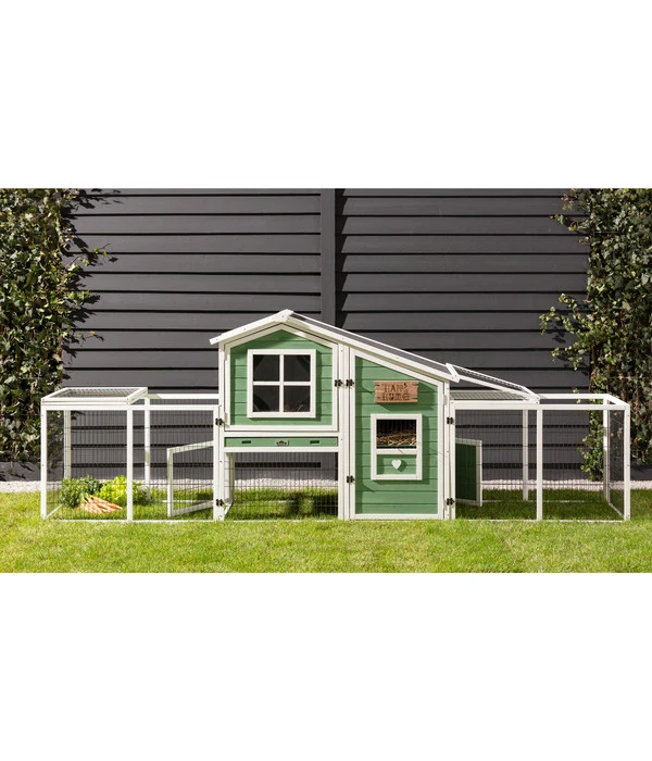 Dehner Nagerheim Happy Home Tempio Inkl. Freigehege Monumento, Ca. B340/H120/T78 Cm 4 Dehner Nagerheim Happy Home Tempio Inkl. Freigehege Monumento, Ca. B340/H120/T78 Cm – Bild 2