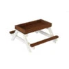 Dehner Picknicktisch, Braun/weiß, Ca. B46/H22/T40 Cm 2 Dehner Picknicktisch, Braun/weiß, Ca. B46/H22/T40 Cm -Natur Garten Verkauf 4477964 WE FS 001 DehnerPicknicktischKleintiere