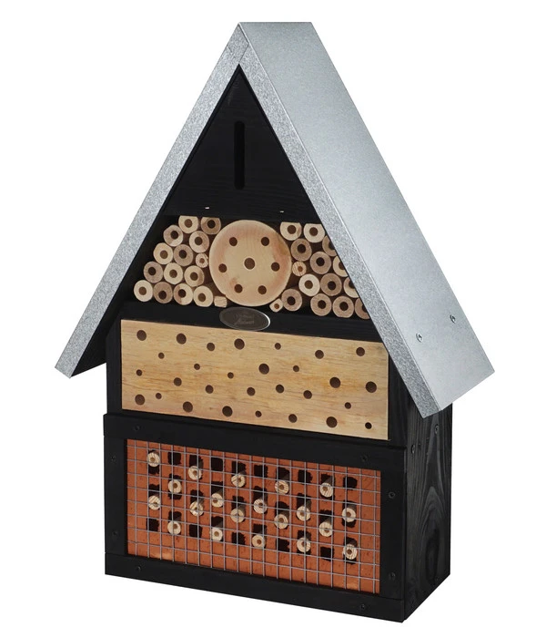 Dehner Natura Insektenhotel Fabiola, Ca. B37/H50/T14 Cm 3 Dehner Natura Insektenhotel Fabiola, Ca. B37/H50/T14 Cm