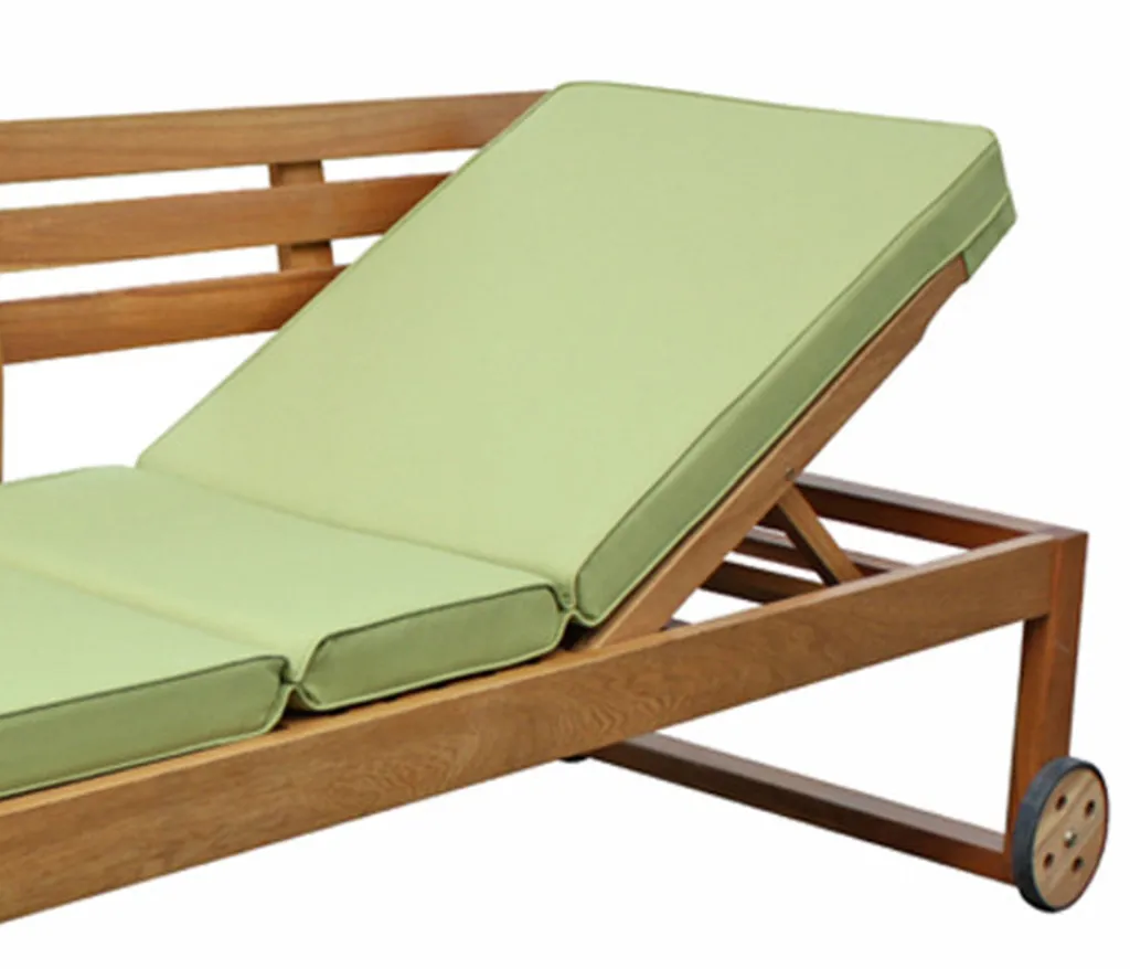 Dehner Funktionsbank/-liege Rio, Ca. 202.5 X 75 X 69.5 Cm, Inkl. Polster, FSC® Akazienholz, Natur 6 Dehner Funktionsbank/-liege Rio, Ca. 202.5 X 75 X 69.5 Cm, Inkl. Polster, FSC® Akazienholz, Natur – Bild 4