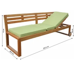 Dehner Funktionsbank/-liege Rio, Ca. 202.5 X 75 X 69.5 Cm, Inkl. Polster, FSC® Akazienholz, Natur 9 Dehner Funktionsbank/-liege Rio, Ca. 202.5 X 75 X 69.5 Cm, Inkl. Polster, FSC® Akazienholz, Natur -Natur Garten Verkauf 5f1701b46a374b4ed8a15d56192ba99f