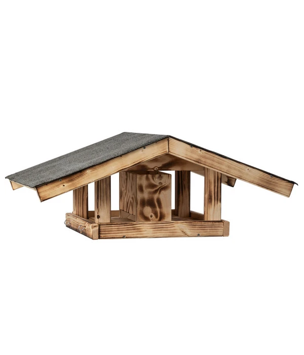 Dehner Natura Futterhaus Karwendel, Geflammt, Braun, Ca. B71,4/H27,7/T52 Cm 3 Dehner Natura Futterhaus Karwendel, Geflammt, Braun, Ca. B71,4/H27,7/T52 Cm