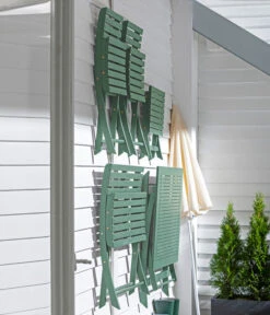 Dehner Klappbank Stavanger, 2-Sitzer -Natur Garten Verkauf 6666440 WE MO 004 KlappstuhlStavangerGruen