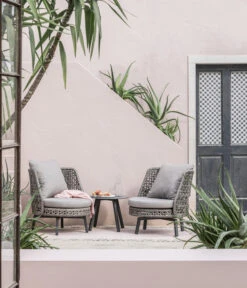 Dehner Balkonset Nizza, 3-teilig -Natur Garten Verkauf 6670962 WE MO 001 DehnerBalkonsetNizza