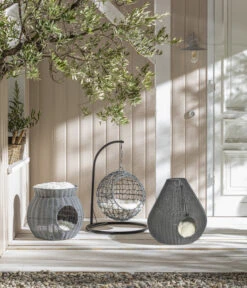 Dehner Lieblinge Kuschelhöhle Rattan Retreat, Ca. Ø55,6/H55,6 Cm -Natur Garten Verkauf 6689350 WE MO 002 DehnerLieblingeDreamTeamRattan