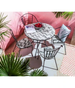 Dehner Mosaikstuhl Letizia -Natur Garten Verkauf 6702211 WE MO 001 DehnerMosaikStuhlLetiziaNeu