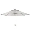 Dehner Schirm Milos, Rund, Ca. Ø294 Cm -Natur Garten Verkauf 6702864 WE FS 001 SchirmMilosHellgrauNeu
