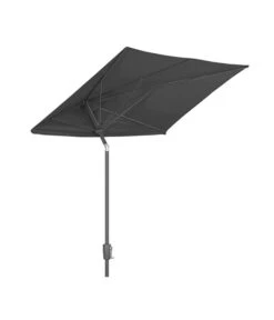 Dehner Balkonschirm Chios, Rechteckig, Ca. B210/T130 Cm -Natur Garten Verkauf 6703243 WE FS 004 BalkonschirmChiosDunkelgrauNeu