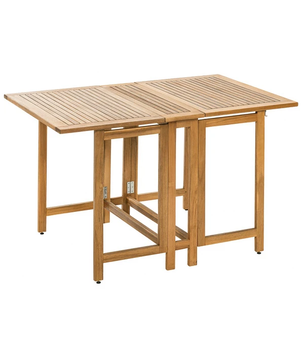 Dehner Balkonklapptisch Macao, Ca. B124/H74/T80 Cm 3 Dehner Balkonklapptisch Macao, Ca. B124/H74/T80 Cm